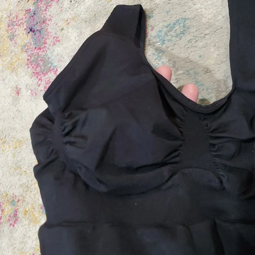 Yitty Nearly Naked Shaping Midi Bra In Black Size 1X-2X - Picture 7 of 13